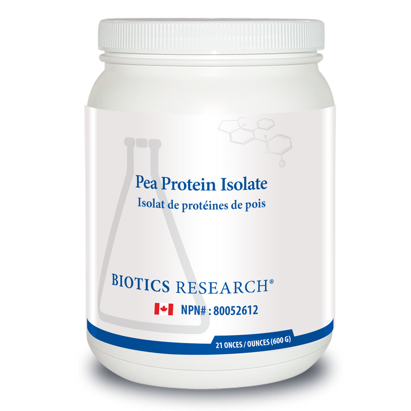 Pea Protein Isolate | Biotics Research® | 21 oz