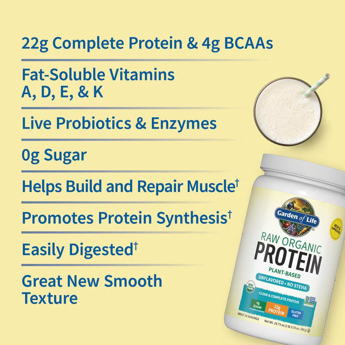 Raw Organic Protein | Garden of Life® | Various Flavor
