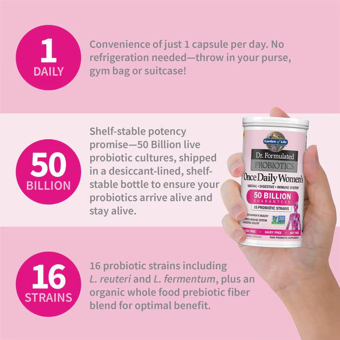 Once Daily Women's Vegetarian | Garden of Life® | 30 Capsules