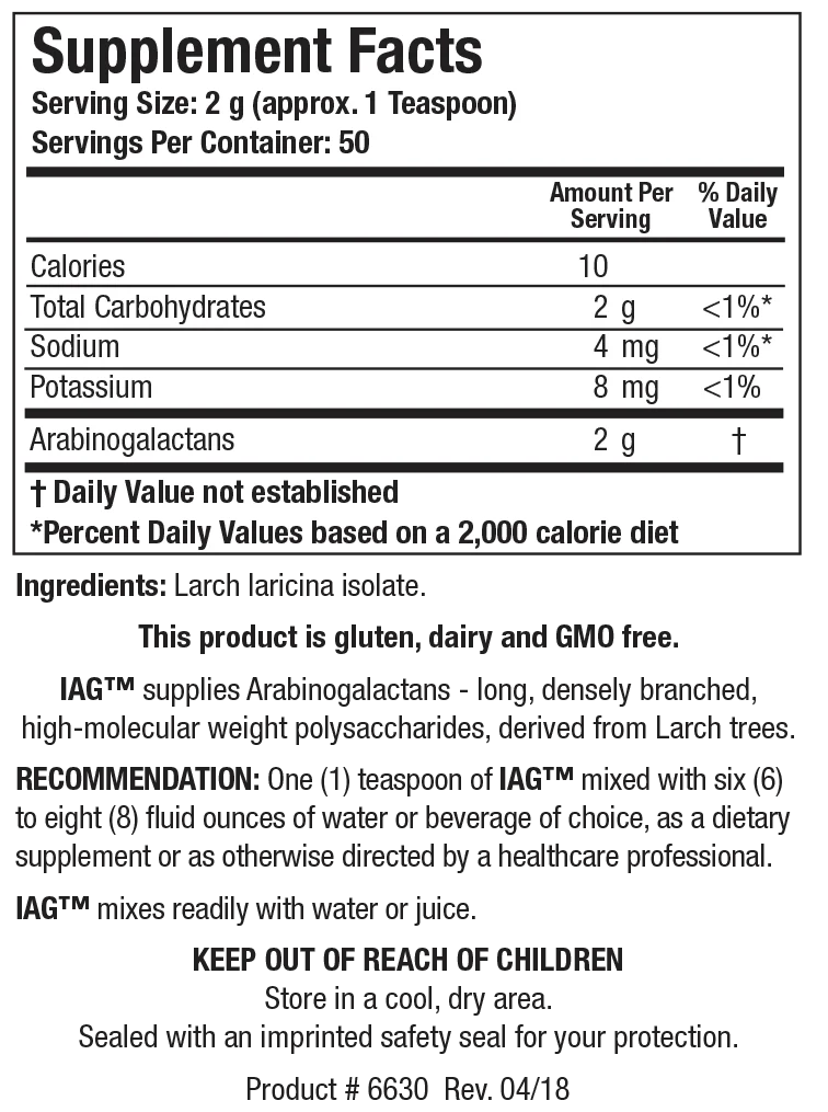 IAG | Biotics Research® | 100g