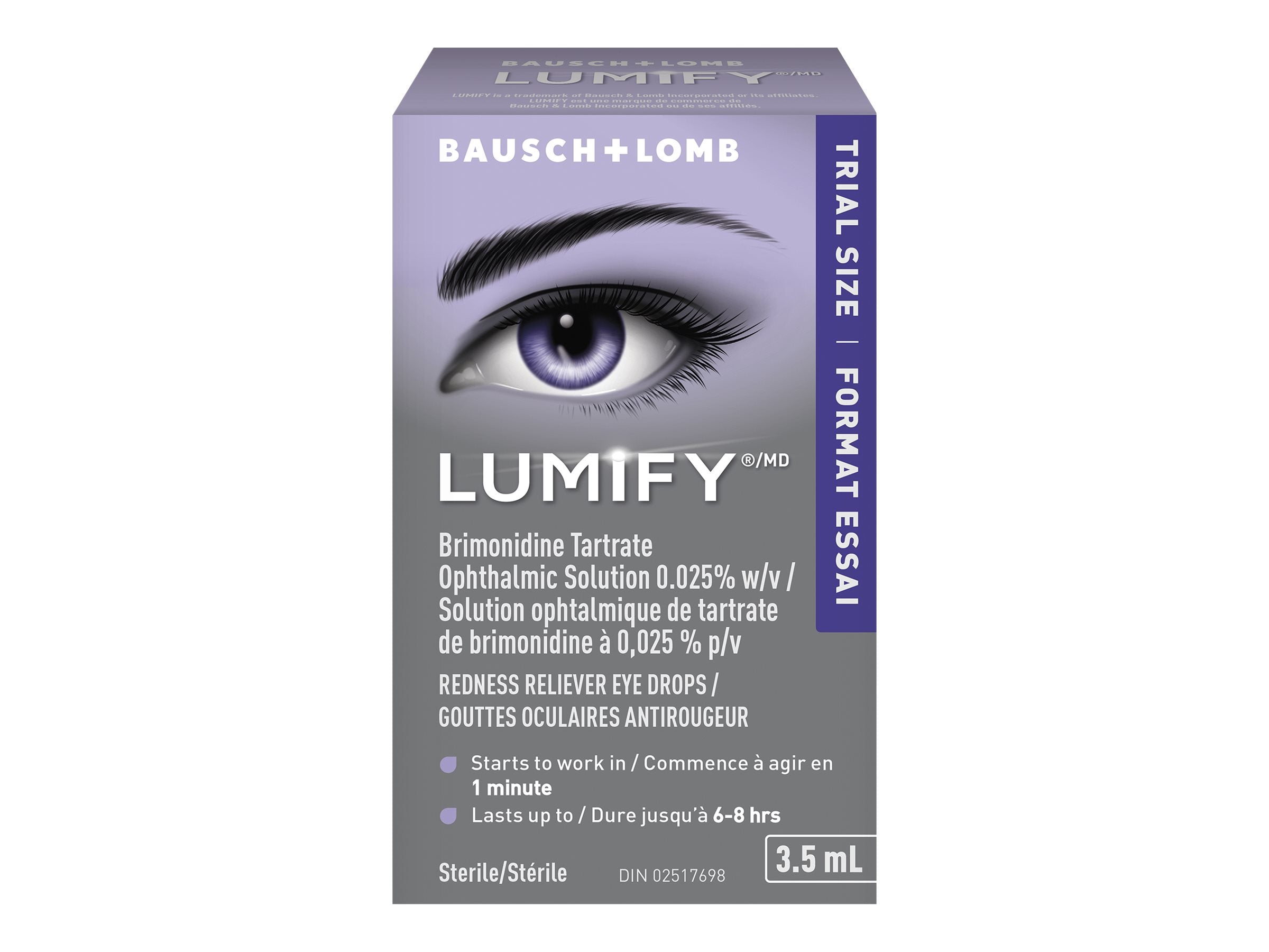 Lumify Redness Reliever  | Bausch + Lomb | 3.5 OR 7.5 mL