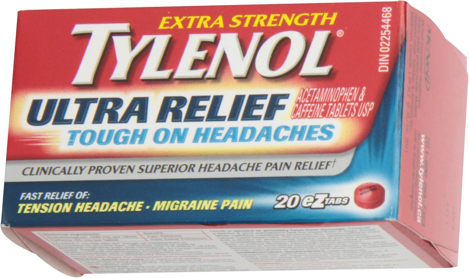 Ultra Relief EZTABS | TYLENOL® | 20 Counts
