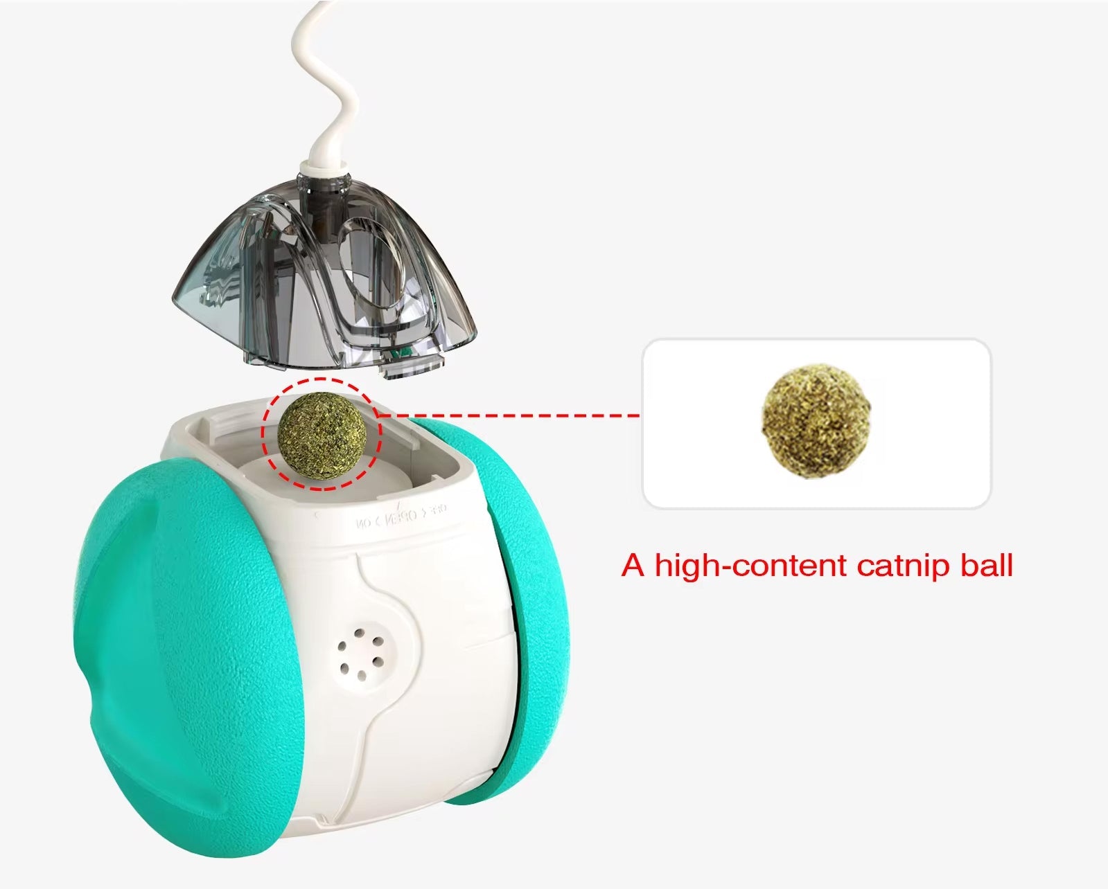 Interactive Squeaky Balance Toy – Fun for Dogs & Cats