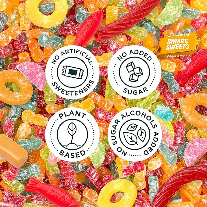 Low Sugar Candy | SmartSweets | Variety of flavour | 50 g