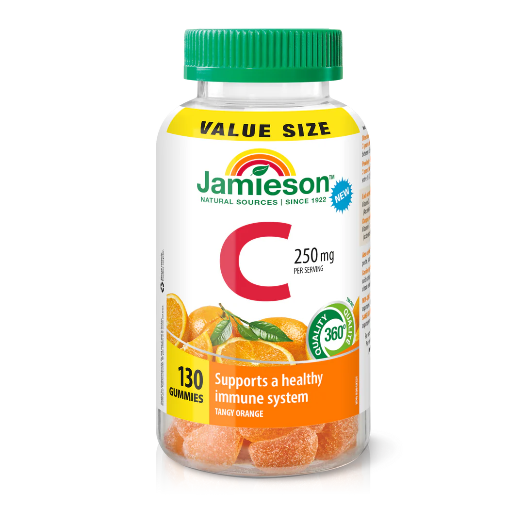 Vitamin C Gummies | Jamieson™ | 60 or 130 Gummies