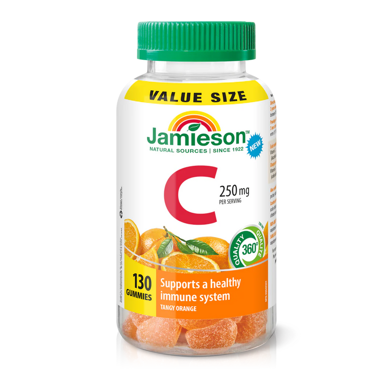 Vitamin C Gummies | Jamieson™ | 60 or 130 Gummies
