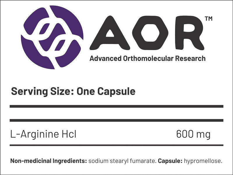 Arginine | AOR™ | 180 Capsules