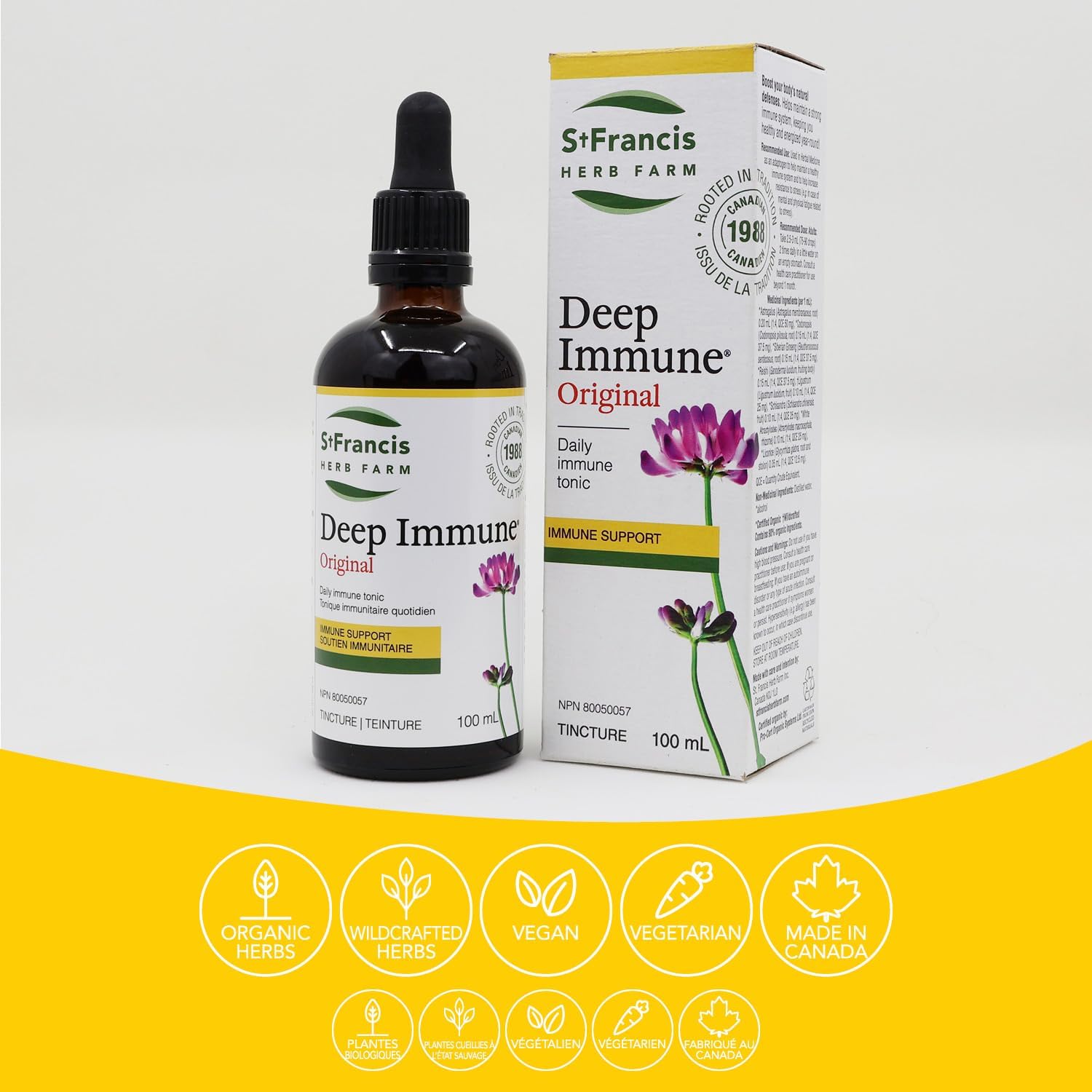 Deep Immune® Original Liquid | St. Francis Herb Farm | 50 OR 100 OR 250 mL