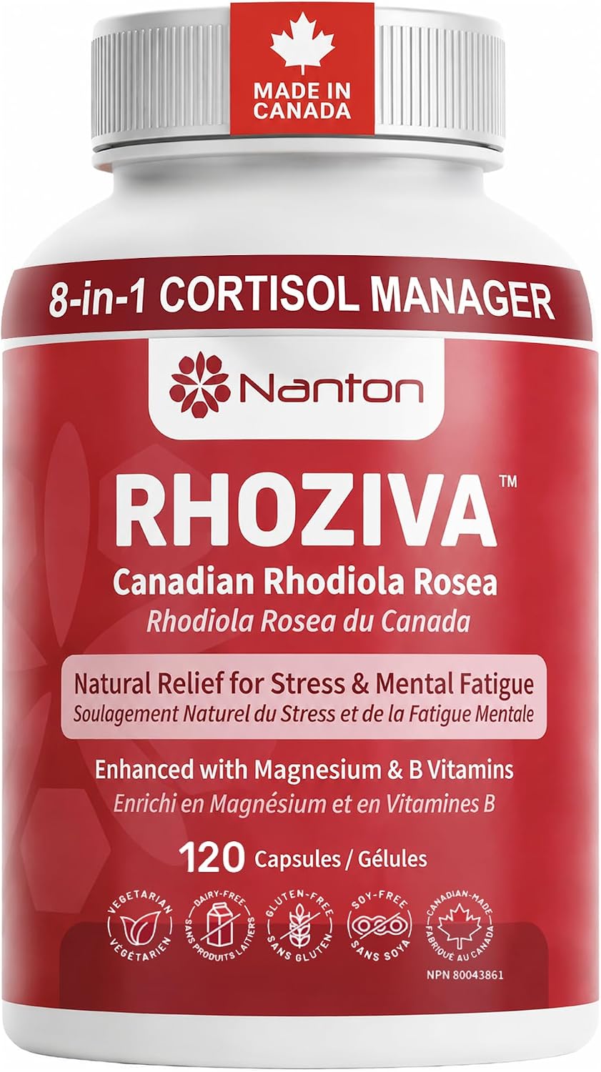 Rhoziva | Nanton Nutraceuticals | 60 OR 120 Capsules