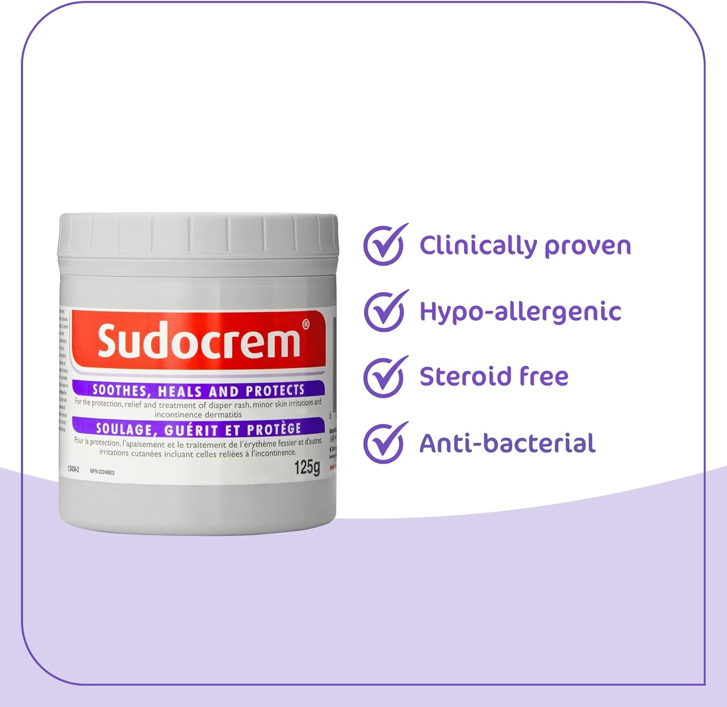 Diaper Rash Cream for Baby| Sudocrem® | 125 or 250g