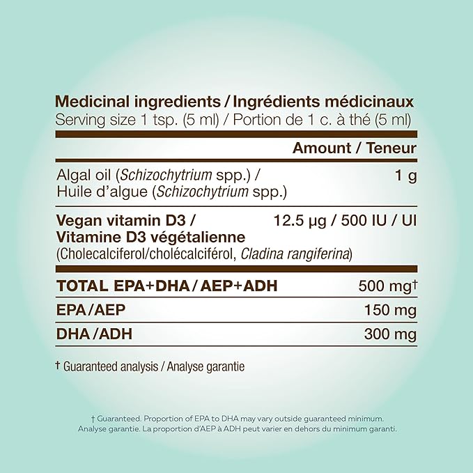 Plant-Based Omega-3 Kids Citrus Punch | NutraVege™ | 5 oz/150 mL