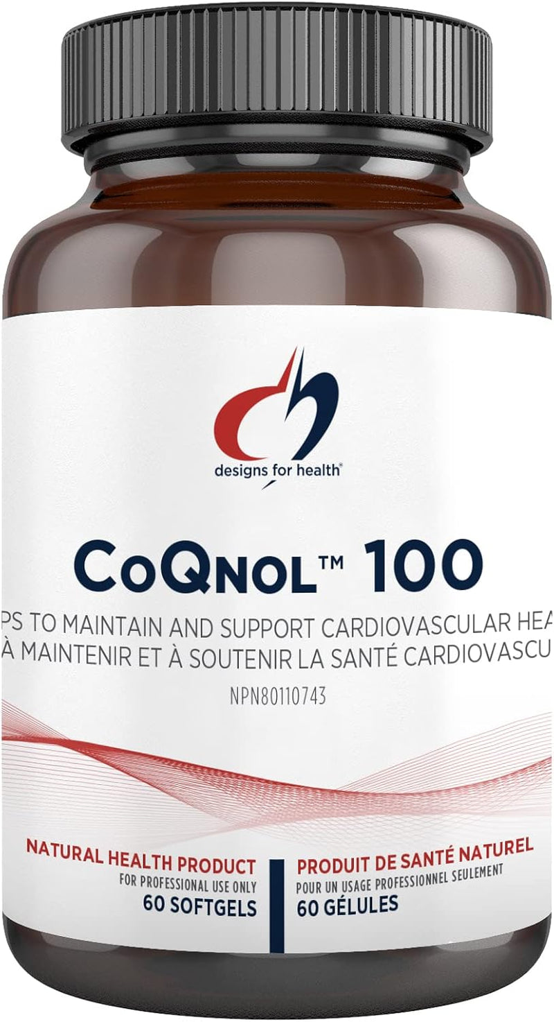 CoQnol™ 100 | Designs for Health® | 60 Softgels