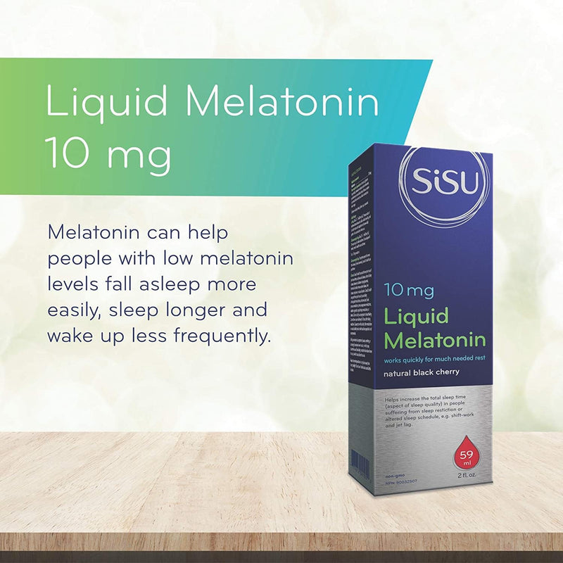 Liquid Melatonin 10 mg | SISU | 59 mL
