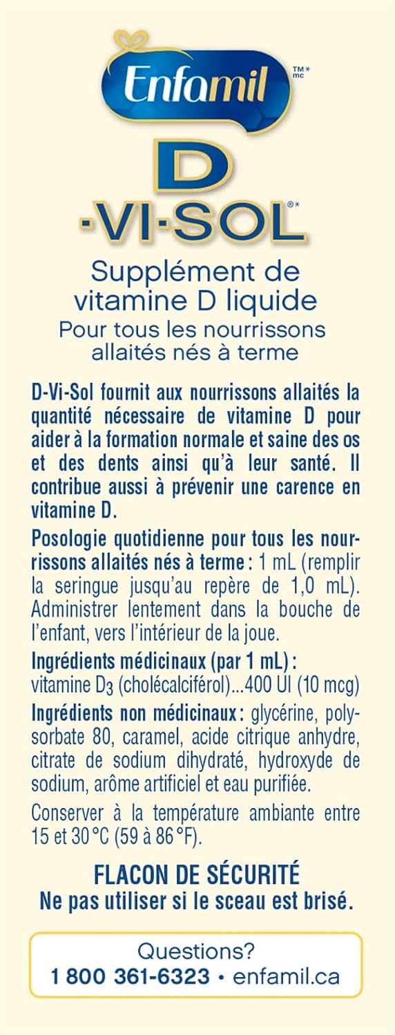 D-Vi-Sol® | Enfamil A+® | 50 mL