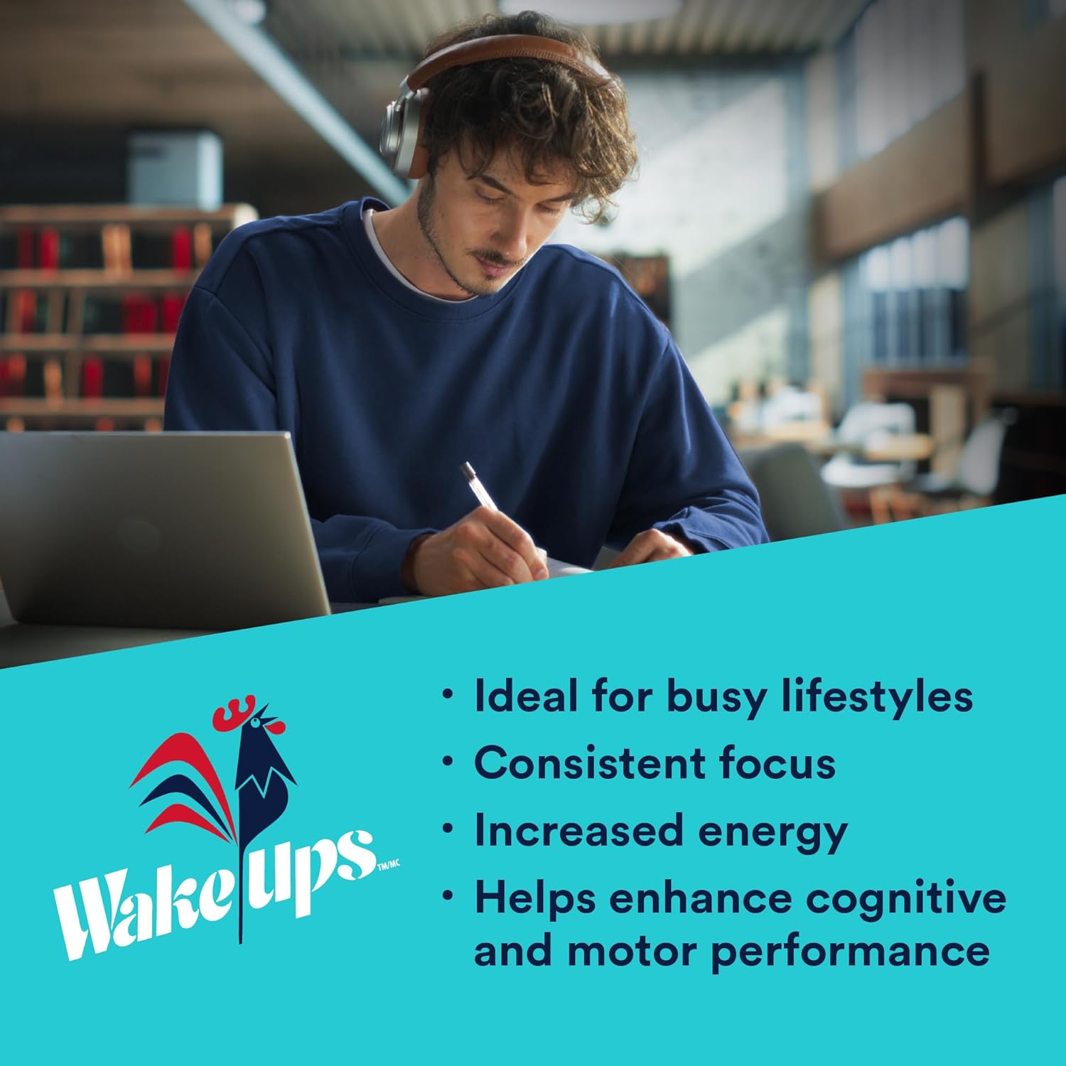 100mg Caffeine | Wake-Ups | 100 Tablets