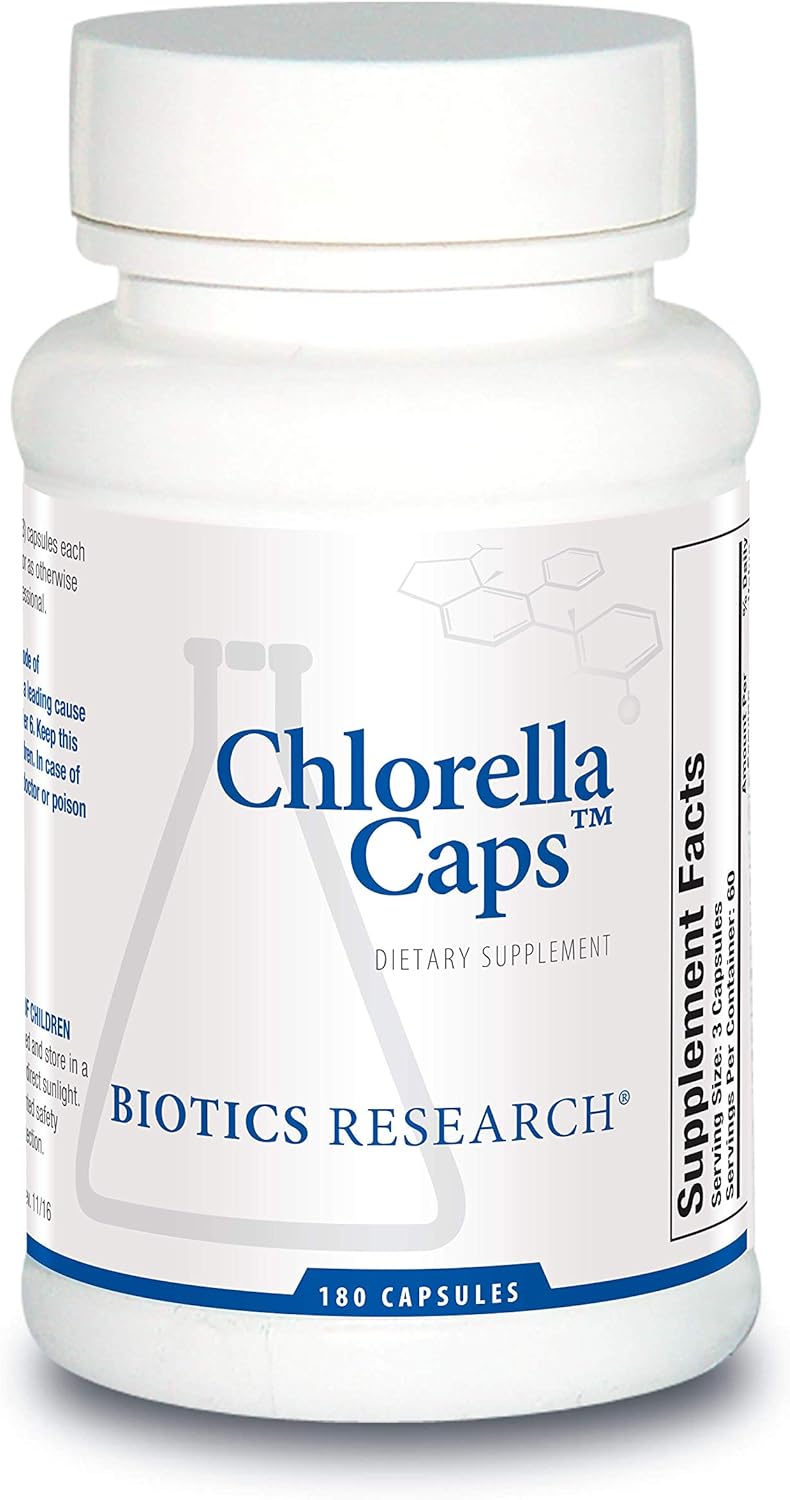 Chlorella Caps™ | Biotics Research® | 180 Capsules