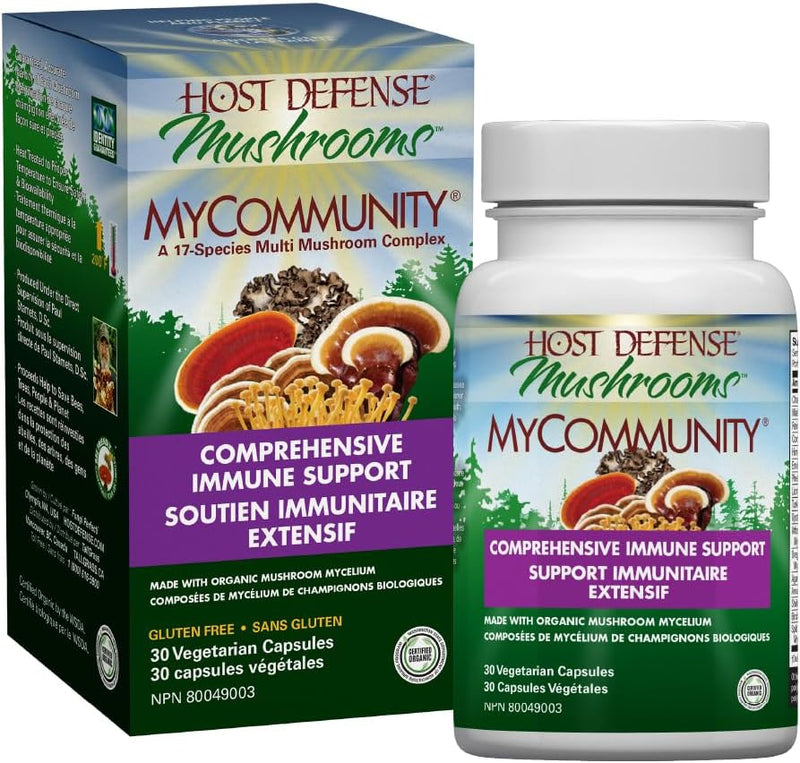 MyCommunity Capsules | Host Defense® Mushrooms™ | 30 OR 60 OR 120 Capsules