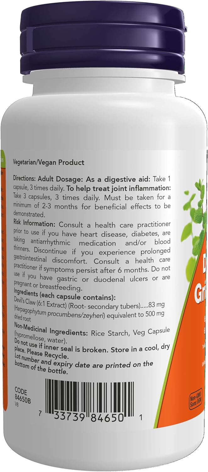 Devil's Claw Root | NOW® | 100 Capsules