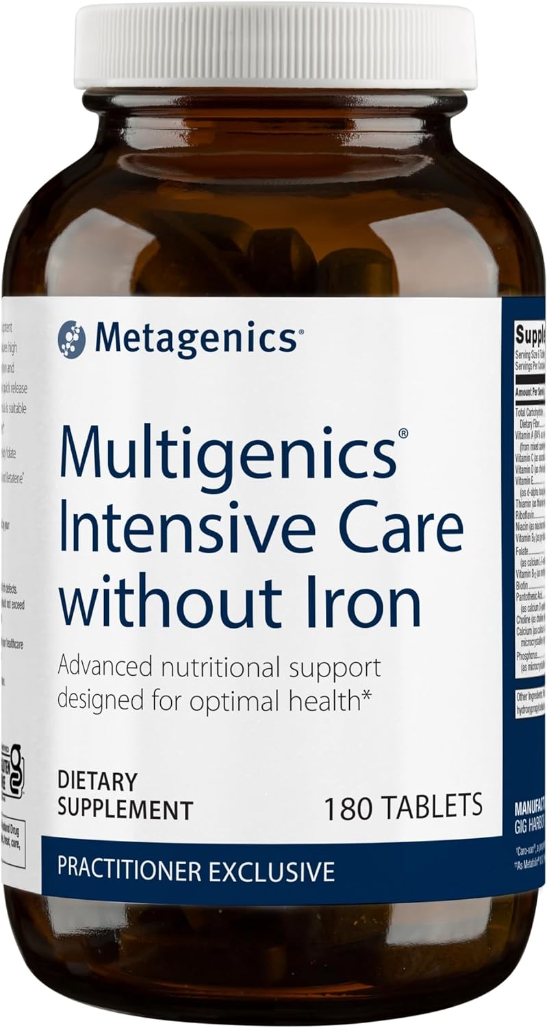 Multigenics® Intensive Care without Iron | Metagenics® | 180 Tablets