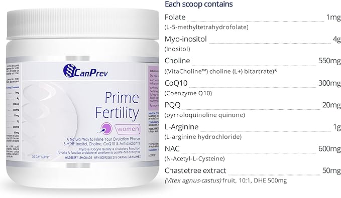 Prime Fertility | CanPrev | 276g Powder
