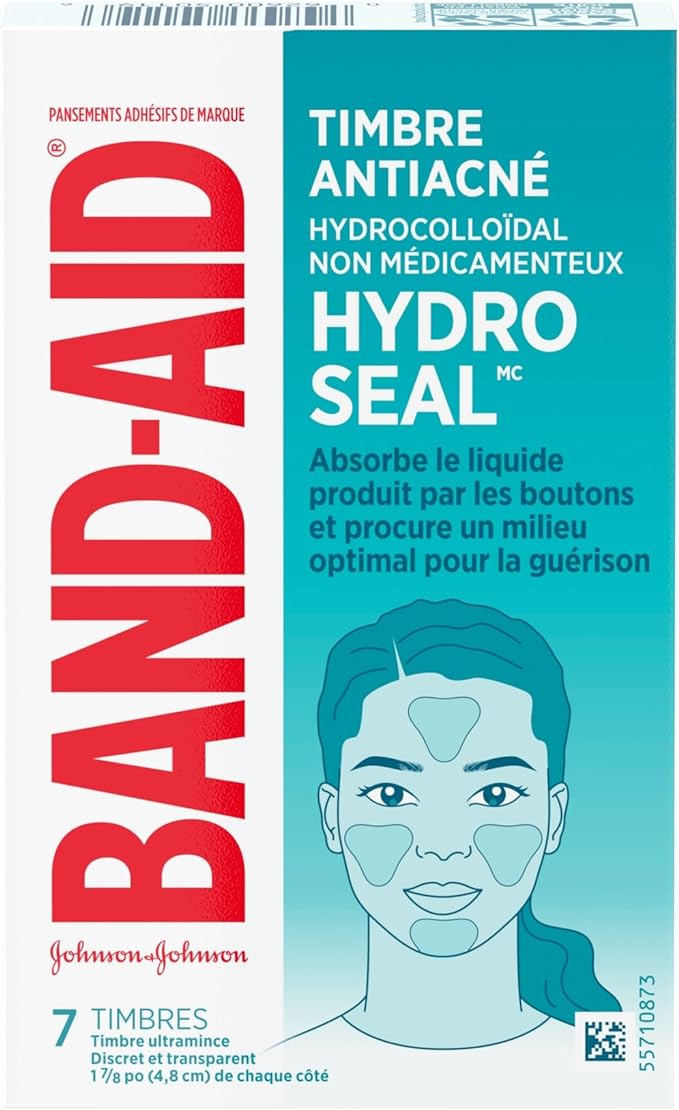 HYDRO SEAL™ Non-Medicated Hydrocolloid Acne Blemish Patches | BAND-AID® | 7 Count