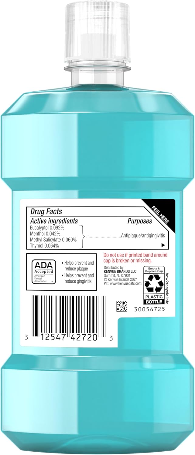 Antiseptic Mouthwash | Listerine® | 95 mL or 250 mL