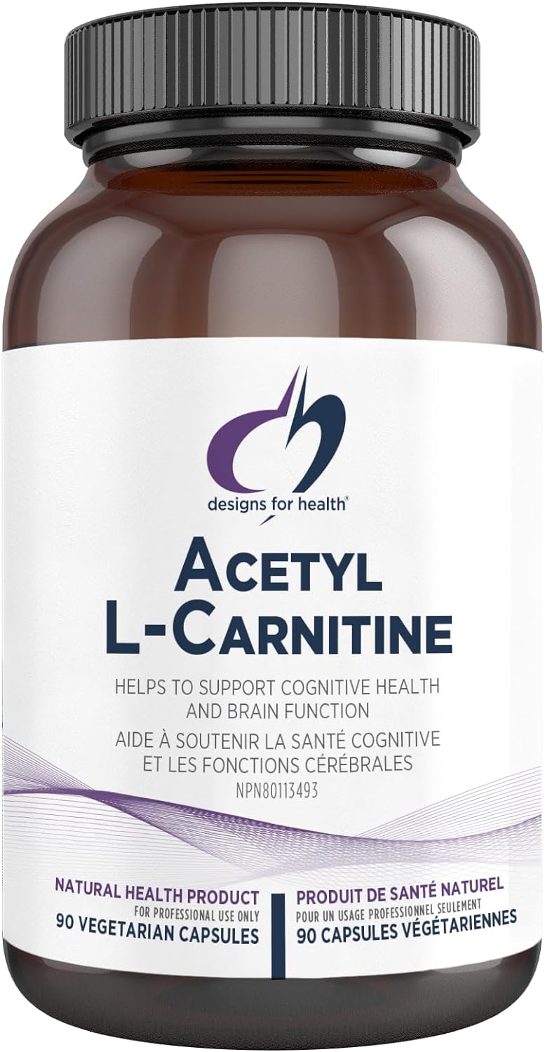 Acetyl L-Carnitine | Designs for Health® | 90 Capsules