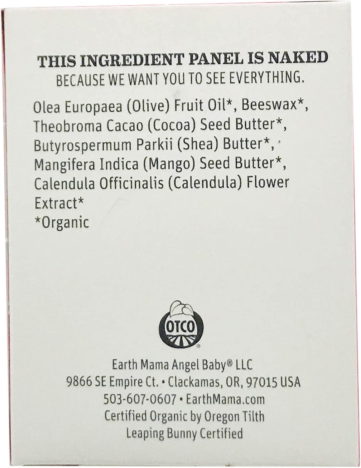 Organic Nipple Butter® | EARTH MAMA ORGANICS | 60ml
