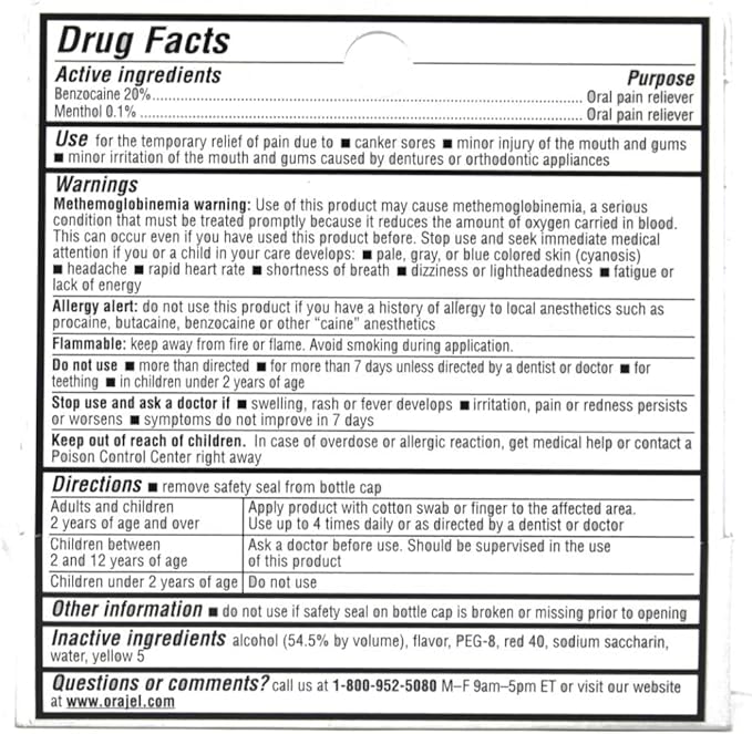 Maximum Toothache Relief Liquid | Orajel™ | 13 mL