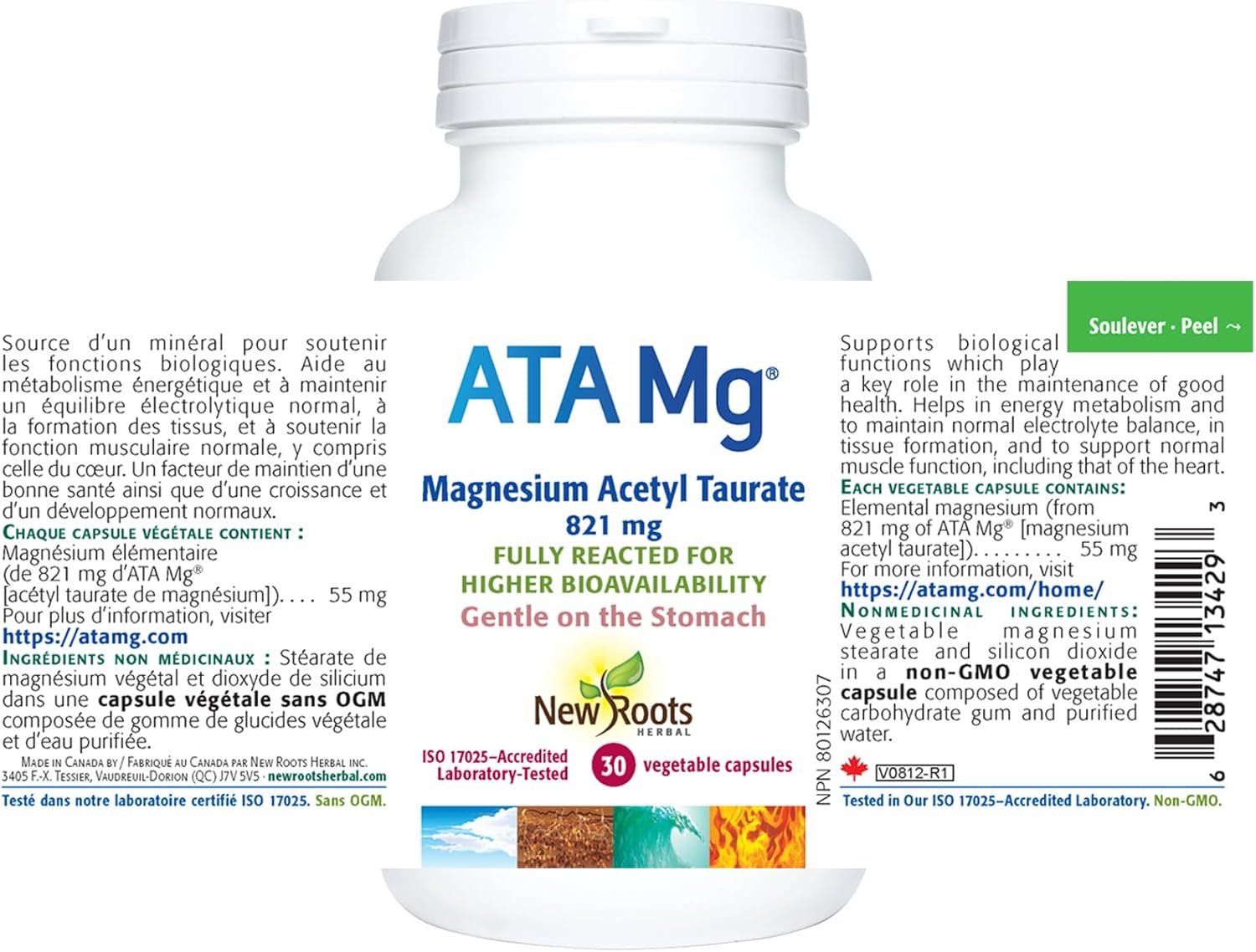 ATA Mg | New Roots HERBAL® | 30 Softgels