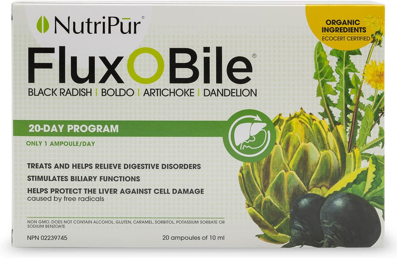 FLUXOBILE Organic Liver Cleanse | NutriPur | 20 mL