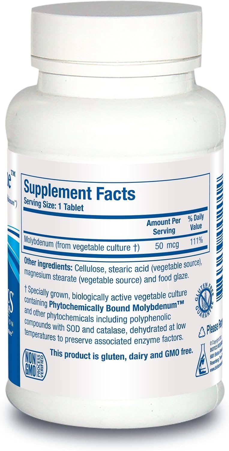 Mo-Zyme™ | Biotics Research® | 100 Tablets