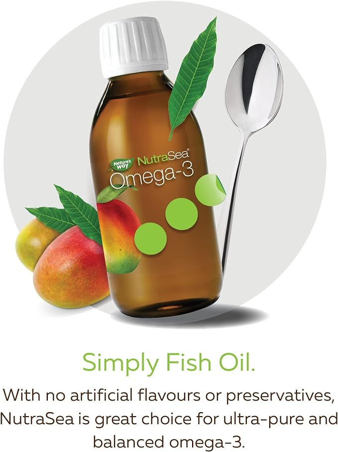 Omega-3 Mango Flavour | NutraSea® | 6.8 fl oz (200 mL)