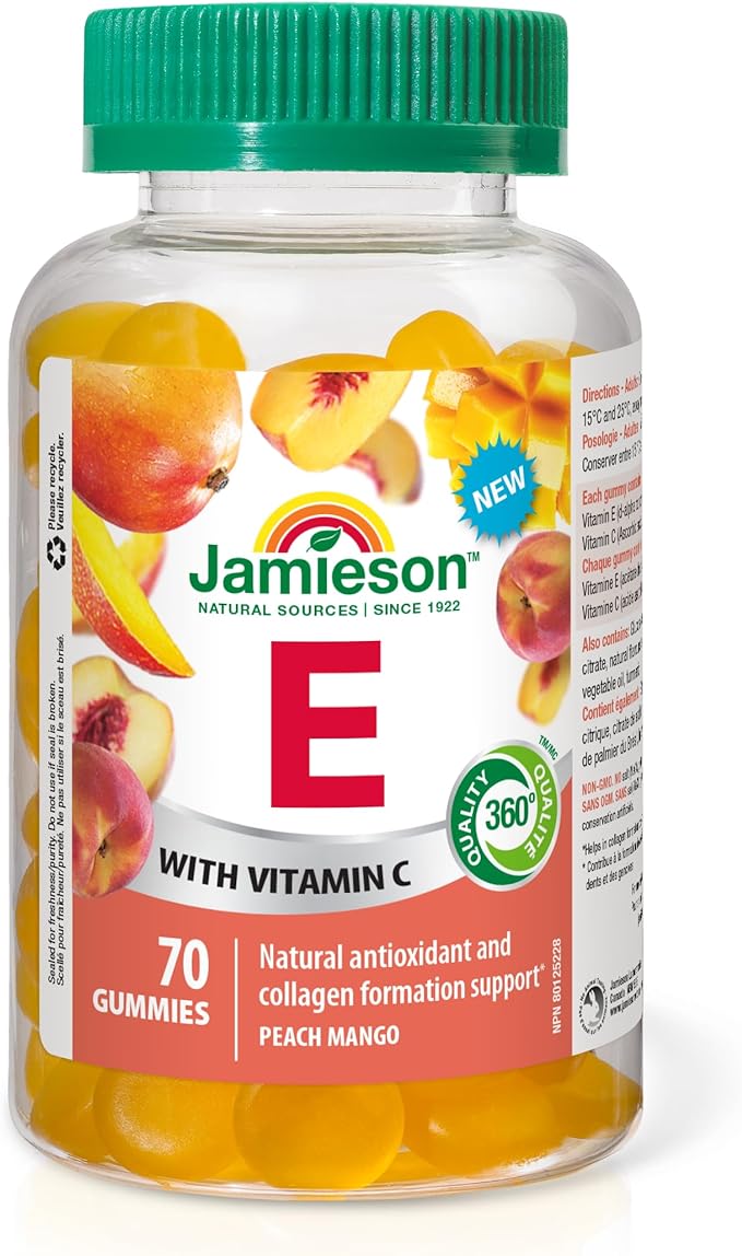 Vitamin E | Jamieson™ | 70 Gummies