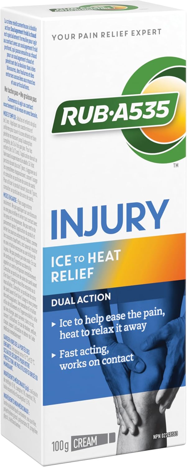 Ice to Heat Pain Relief Cream | RUB•A535 | 100 g