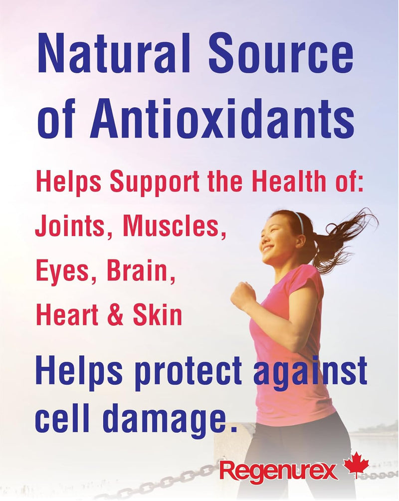 Astaxanthin | Regenurex™ | 60 Vegetarian Softgels