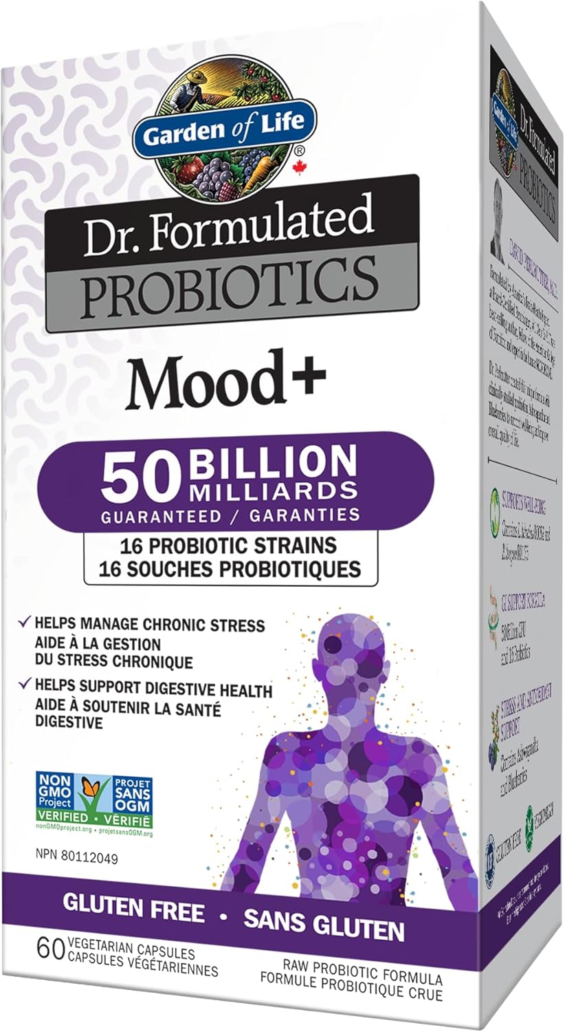 Mood+ Shelf Stable | Garden of Life® | 60 Capsules