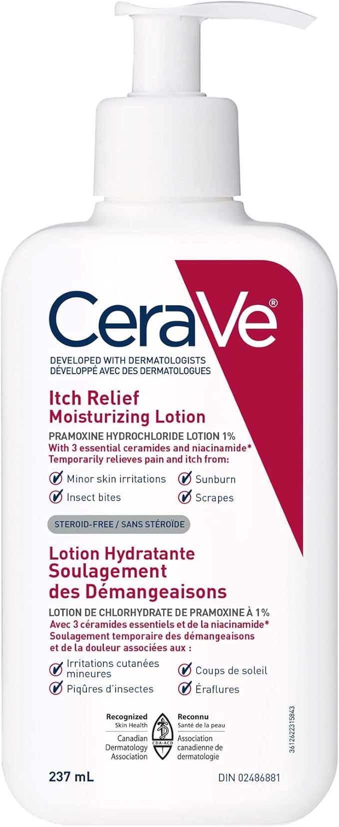 Itch Relief Moisturizing Lotion | CeraVe® | 237 mL