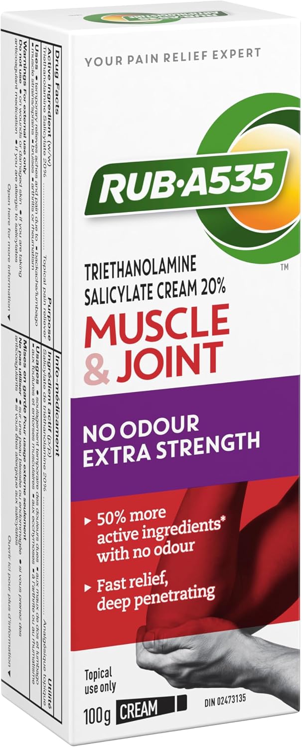 Muscle & Joint No Odour Extra Strength | RUB•A535 | 100g
