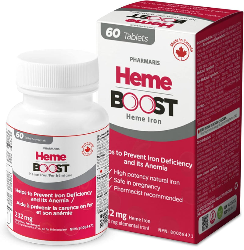 Heme Iron I HemeBOOST I 60 Tablets