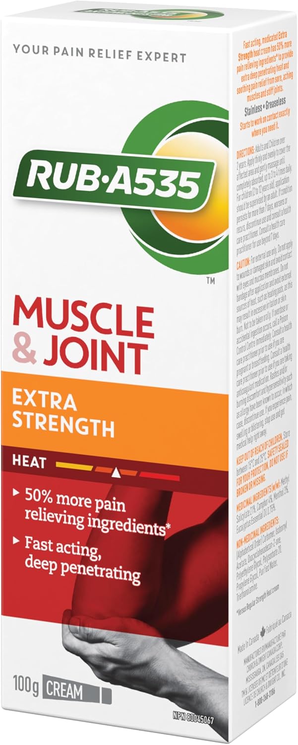 No Odor Muscle and Joint No Odor Extra Strength Antiphlogistine Cream | RUB•A535 | 100 g