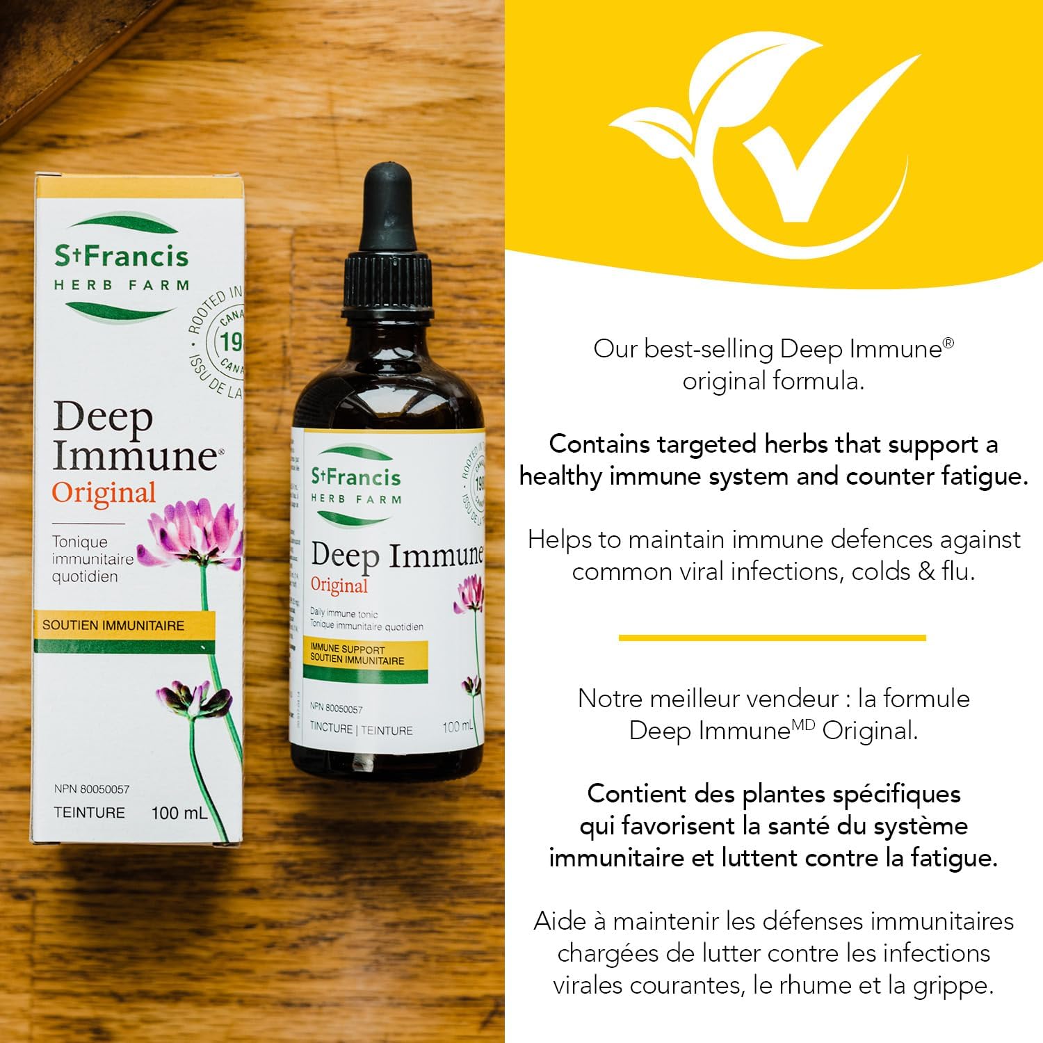Deep Immune® Original Liquid | St. Francis Herb Farm | 50 OR 100 OR 250 mL