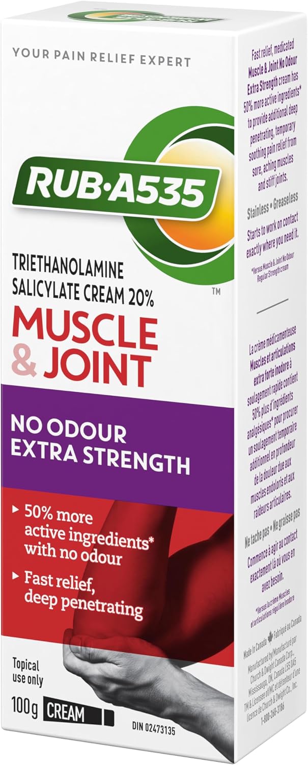 Muscle & Joint No Odour Extra Strength | RUB•A535 | 100g