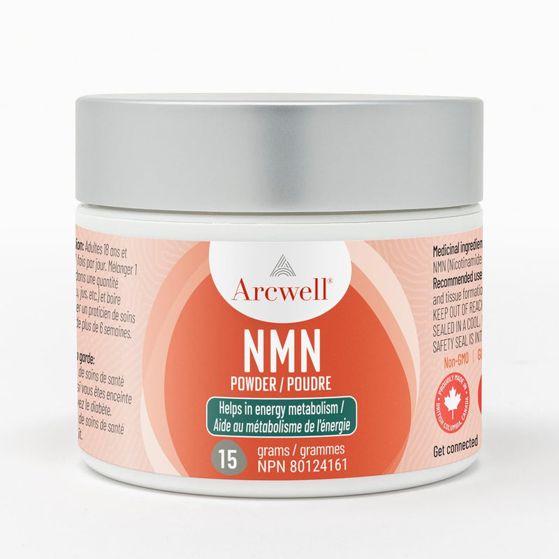 NMN (Nicotinamide Mononucleotide) Powder | Arcwell® | 15 g, 60 servings