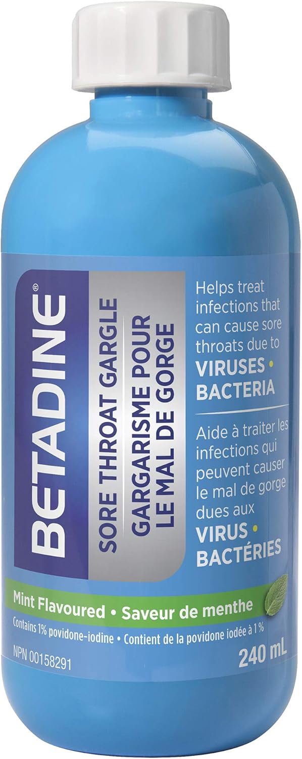 Sore Throat Gargle | BETADINE® | 240 mL