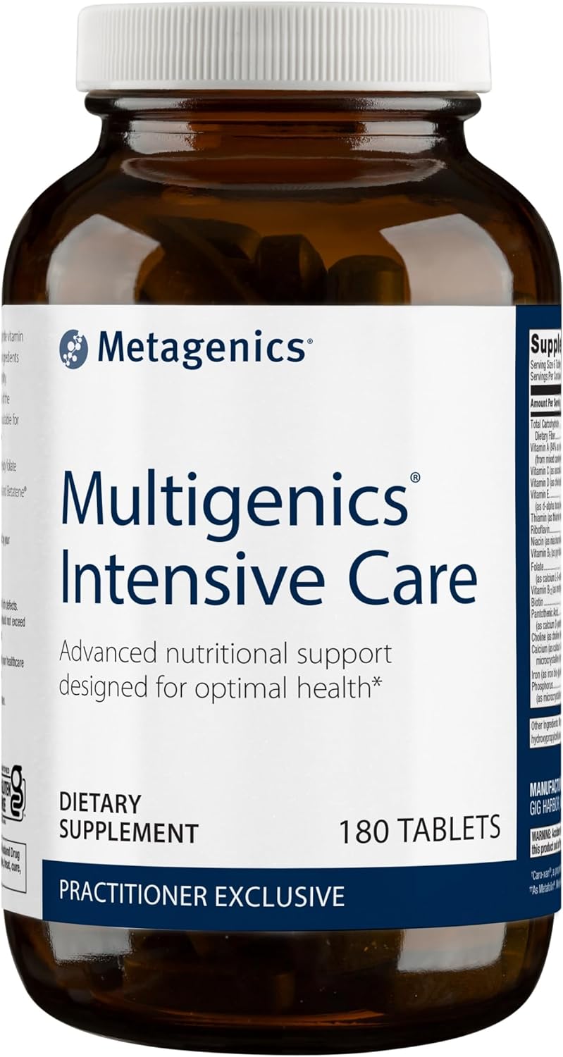 Multigenics Intensive Care With Iron | Metagenics® | 180 Tablets