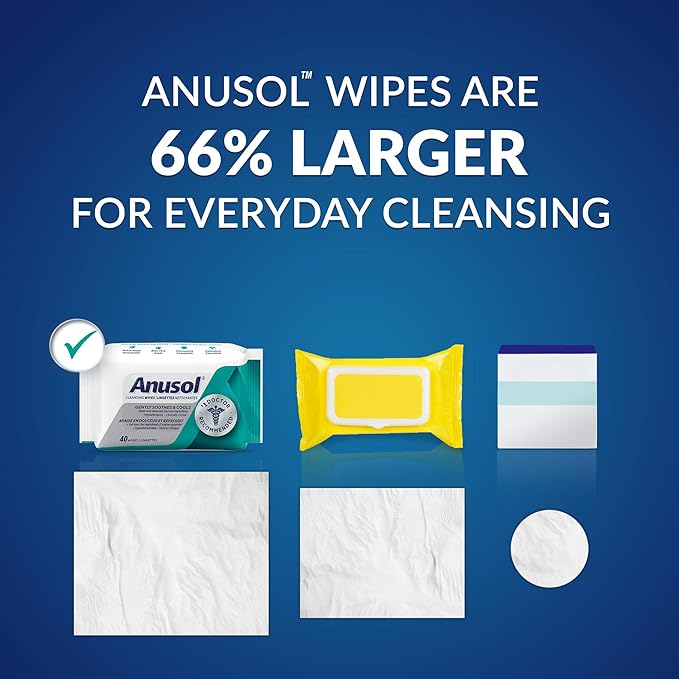 Anusol™ Cleansing Wipes | Anusol™ | 40 Count (Wipes)