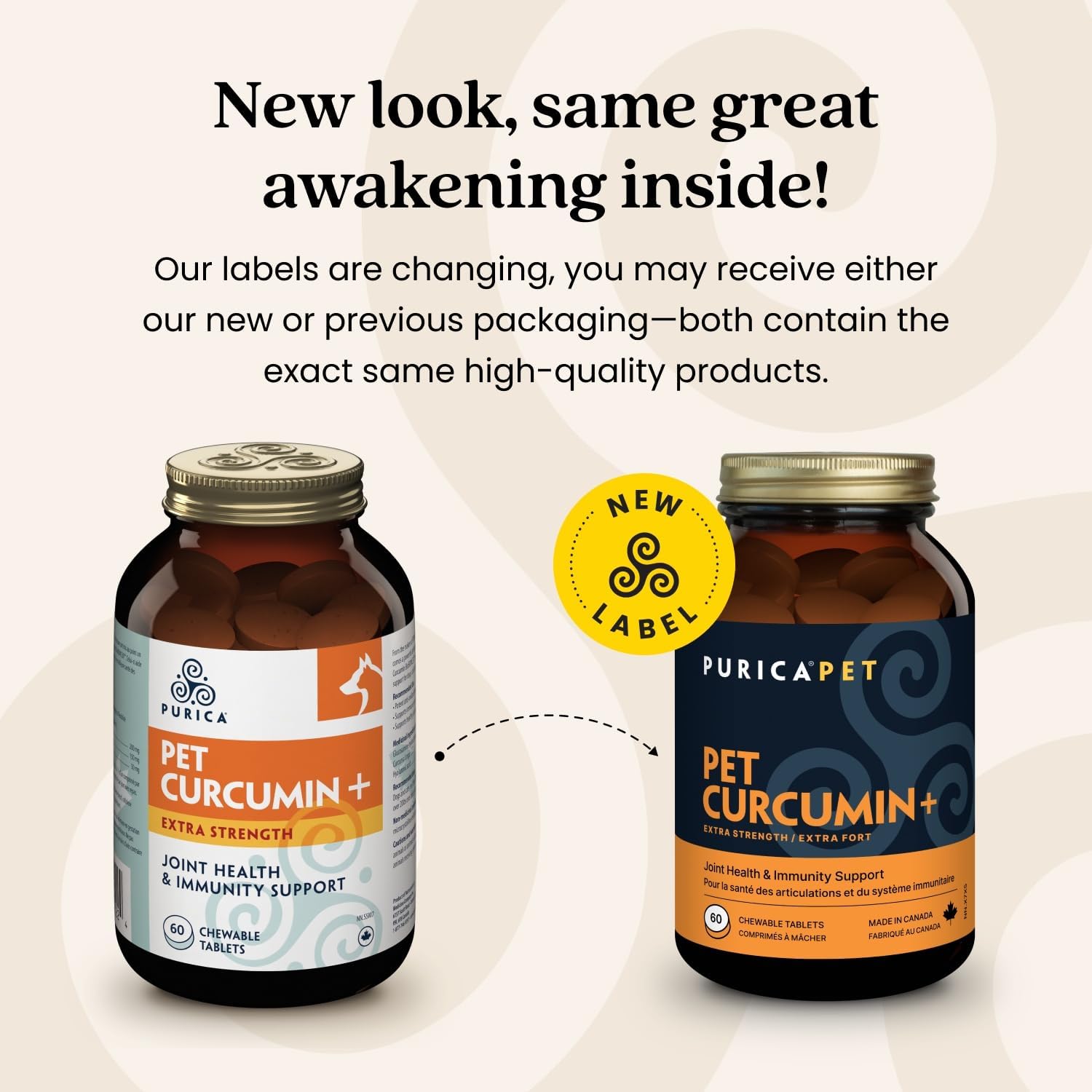 Pet Curcumin + | Purica® | 30 OR 60 Chewable Tablets