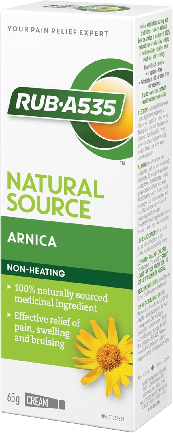 Natural Source Arnica Cream | RUB•A535 | 65 g