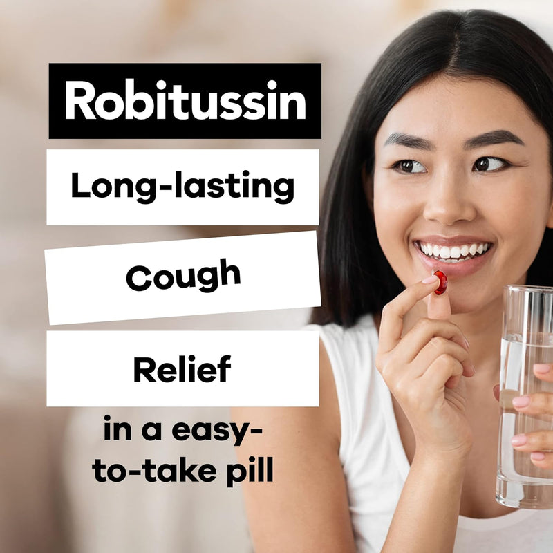 DM CoughGels | Robitussin | 20 Count